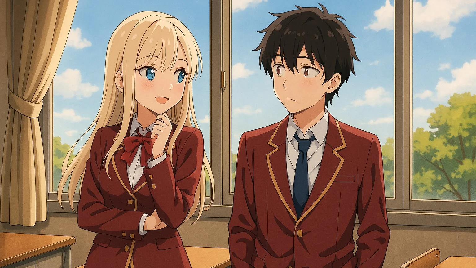 Аниме «Аля иногда кокетничает со мной по-русски» официально получило 2 сезон  уже есть трейлер!